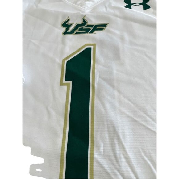 USF UNIVERSITY SOUTH FLORIDA BULLS JERSEY SIZE M - Picture 3 of 9
